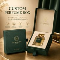 Boîte-cadeau de luxe personnalisable de style livre pour parfums et cosmétiques avec marquage à chaud et impression UV - Commandes personnalisées en gros