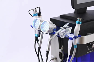 เครื่องทำความสะอาดผิวหน้า 14 in 1 Hydra Beauty Facial Machine พร้อมฟังก์ชั่น Aqua Peeling และ U Hydra Machine - Product Image 6