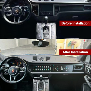 Para Porsche Macan 2013-2017, Carplay DSP, Navegación, Pantalla Táctil Interactiva HD Dual <span class=keywords><strong>de</strong></span> 12.3 Pulgadas, Radio para Auto Android, Pantalla Dividida - Product Image 3