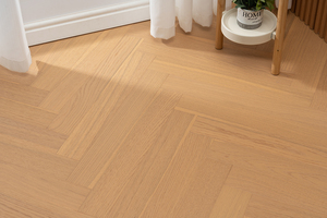 Parquet en chêne naturel en chevrons préfini 15 mm Durable Penthouse Manor Plancher en bois - Product Image 3