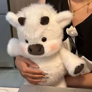 Juguete de Peluche de Vaca Corredora Personalizado, Entrega Rápida en EE. UU. de 3 a 5 Días, Muñeco de Ternero de Peluche Suave, Juguetes STEM, OEM, ODM - Product Image 5