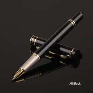 Neuer Shiny Black Business Executive VIP Füll federhalter Sockel Neutral Metal High-End Signature Metal Sign Pen - Product Image 5