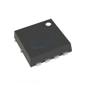 Buy Online Electronic Components 8-WDFNW NVTFWS8D1N08HTAG Transistors Authorized Distributor - Product Image 1