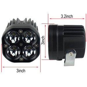 Cao Lumen Auto 6000LM 40 Wát Tự Động Xe Dẫn Đèn Pha Làm Việc Ánh Sáng Đèn - Product Image 5