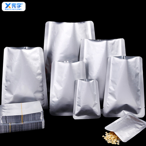 ถุงซีลสูญญากาศสำหรับแช่แข็งแบบขายส่ง ทำจากอลูมิเนียมฟอยล์ ป้องกั<span class=keywords><strong>น</strong></span>กลิ่<span class=keywords><strong>น</strong></span> บรรจุภัณฑ์พลาสติกเคลือบสามด้าน สำหรับเนื้อสัตว์ ถั่ว และข<span class=keywords><strong>น</strong></span>มขบเคี้ยว - Product Image 4