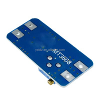 TOPCUS MT3608 DC-DC Modul Penguat Tegangan yang Dapat Disesuaikan 2A Modul Peningkat Tegangan 2V-24V ke 5V 9V 12V 28V SUNLEPHANT