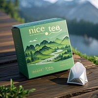 HOT Boîte cadeau de luxe Boîte d'emballage en carton rigide et pliable avec logo personnalisé Papier pour thé café Emballage en carton ondulé vendu en gros