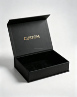Boîte cadeau en carton rigide magnétique de luxe en gros avec doublure en éponge, impression personnalisée, emballage souvenir d'entreprise
