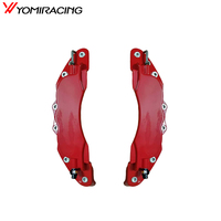 Cache-étrier de frein universel en métal de luxe pour voiture, accessoire extérieur pour modification automobile (grande, moyenne, petite taille)
