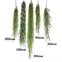 Plantes de fougère artificielles réalistes, fabriquées à la main; buisson de verdure synthétique en plastique pour