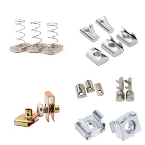 304 316 Thép Không Gỉ Đầu Vuông Strut Kênh Dài Loại Mùa Xuân Nut - Product Image 2