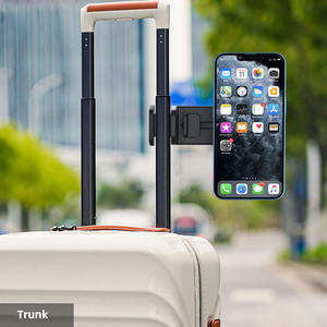 Support magnétique pour téléphone d'avion Support mains libres pour téléphone d'avion, accessoires de voyage pour <span class=keywords><strong>iPhone</strong></span> 16 - Product Image 6