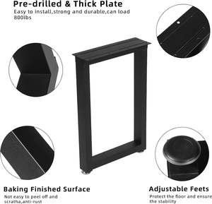 للبيع بالجملة من المصنع ، قاعدة أثاث حديدي من الفولاذ المقاوم للصدأ ، قاعدة من الزجاج والخشب ، قاعدة عالمية ، مكتب معدني - Product Image 2