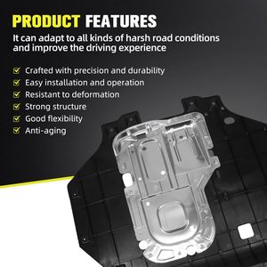 Placa Protectora de Motor Delantera para Honda HR V 2016-2022, Material PP, 74111T7WA00 - Product Image 3