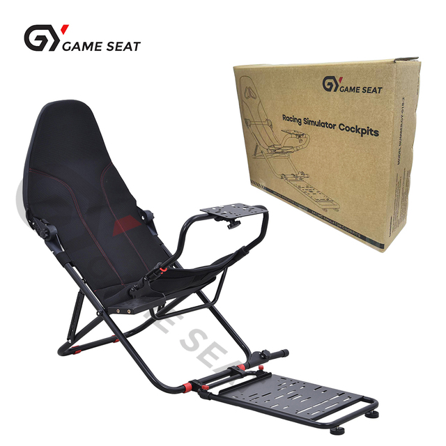 GY018-3 Foldable Full Motion Platform Driving Racing Simulator Gaming Cockpit Ps5 Seat Chair for Sale,Playstation 3,Wii,XBox