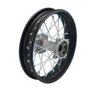 Avant 14 arrière 12 roues en alliage Dirt Bike roues moto alliage jante moyeu Pit Bike jante pour axe 15mm/12mm accepter personnaliser la couleur
