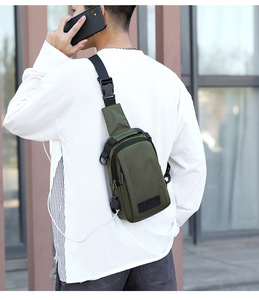 Nueva Mochila Bandolera Antirrobo Impermeable para Hombre, Bolso Cruzado con USB para Hombre y Mujer - Product Image 6