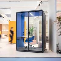 Cabine de travail insonorisée écologique, portable, acoustique, pour les appels au bureau, l'enregistrement et le travail privé