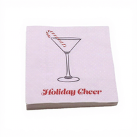Serviettes en papier rectangulaires personnalisables pour restaurant avec impression motif verre à vin pour bars et dîners professionnels