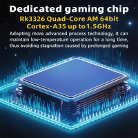 Console de jeu portable rétro Arkos 2.0 RG36MAX 2026, écran IPS 3,5 pouces, Linux RK3326, 1 Go de RAM, R36S, 40 000 jeux