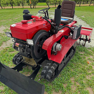 Tracteur à chenilles agricole autopropulsé à haute productivité verger multifonctionnel amerrissage rotatif tondeuse à gazon tracteur agricole à chenilles - Product Image 2