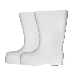 مخصص للماء المطبخ صناعة الأغذية المضادة للانزلاق العمل النفط واقية من المواد الكيميائية السلامة البيضاء المضادة للحمض الأحذية - Product Image 3