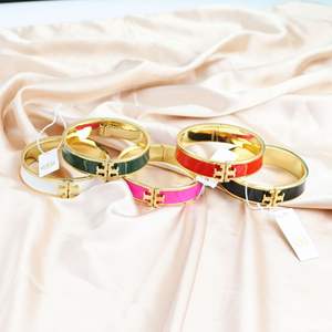 Moda nuovo stile di lusso di lusso squisito Logo TB classico Trendy 18K braccialetti donna - Product Image 1