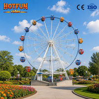Grande Roue de 30 m pour Parc d'Attractions Extérieur, Directement de l'Usine, Idéale pour Foire et Parc à Thème