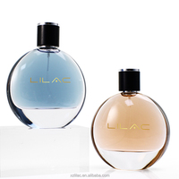 Flacon de parfum de luxe personnalisé en usine, best-seller, flacon de parfum vide de haute qualité, flacon pulvérisateur de parfum, flacon en verre de 100 ml