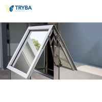 Fabricants de grandes fenêtres à auvent en aluminium de style moderne les plus vendues pour la chambre à coucher