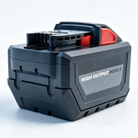 Batterie lithium-ion de remplacement Milwauke M18 18V 12.0Ah 216Wh pour perceuse sans fil, marteau perforateur et meuleuse Milwauke