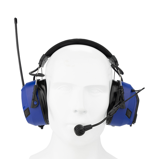 Heavy Duty Hearing Protection Earmuffs Noise Cancelling Communication Headset with Ambient Pickup for Oil & Gas