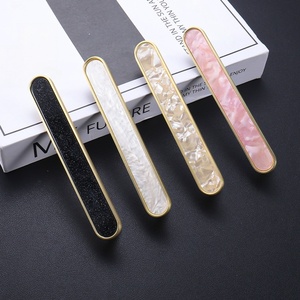 Resin Zinc Alloy Base Furniture Dresser Drawer Kitchen Double Holes Modern Simplicity Long Handle - Product Image 5