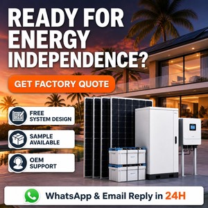Sistema Ibrido di Accumulo Solare Domestico Connesso alla Rete, Pannelli Monocristallini, Batterie al Piombo-Acido, Alimentazione di Backup Pronta all'Uso, <span class=keywords><strong>Risparmio</strong></span> sul Bollettino Elettrico - Product Image 6
