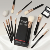 Ensemble de pinceaux de maquillage professionnels 12 pièces, fond de teint cosmétique, fard à paupières, pinceau doux pour le visage, pinceaux de maquillage
