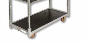 Chariot de transport en métal à 2/3/4 niveaux avec roues pour serre, <span class=keywords><strong>plantes</strong></span> <span class=keywords><strong>et</strong></span> <span class=keywords><strong>fleurs</strong></span> - Product Image 5