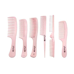 High Quality Styling Brush Plastic Detangle Hair Brush Suppliers Tail Comb With Handle Wholesale Wide Tooth Combs