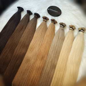 Extensiones de Cabello Humano Virgen Vietnamita de Lujo, Trama Genius, Larga Duración, Calidad de Salón, Súper Oferta - Product Image 3