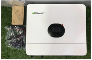 ระบบโซลาร์เซลล์ออฟกริด Growatt SPF 6000ES พร้อมแบตเตอรี่ 10 กิโลวัตต์ชั่วโมง รุ่น 20 กิโลวัตต์ ลดราคา ชุดควบคุมการชาร์จแบบคู่ MPPT 6KW  6 ชุด  รุ่น SPF 6000ES - Product Image 6