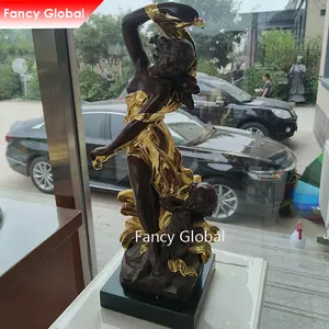 Hot Sale Bronze Woman Statues Lady Sculpture For Outdoor Decoration