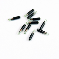2,12x12mm RFID perro Micro Chip Animal ID Microchip caballo ganado vaca mascota Chip