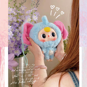 Serie de Bolsas con Cremallera Baby Three Big Head Baby, Caja Sorpresa, Muñeca Adorable, Regalo Sorpresa Festivo, Bolso Bandolera, Decoración de Escritorio - Product Image 5
