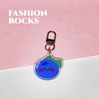 Porte-clés personnalisé mignon en plastique, mini porte-clés anime avec logo, breloques réfléchissantes, fabrication en usine