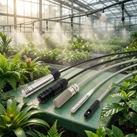Capteur d'humidité et de température SHT40 à réponse rapide, boîtier en plastique étanche et anticorrosion, précision 0,2°C, boîtier vert