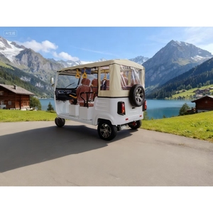 Motocyclettes à trois <span class=keywords><strong>roues</strong></span>, véhicule de transport de personnes, tuk-tuk, Bajaj, rickshaw, taxi électrique, tricycles motorisés électriques pour passagers - Product Image 2