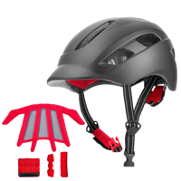 Casque de vélo unisexe Eahora avec protection antichoc en mousse haute densité et matériau PC