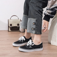 Chaussures décontractées basses en toile pour hommes, style campus, à bout rond et lacets, en matériaux recyclables, vente en gros, grand stock