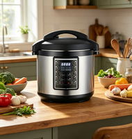 Cuisinière à riz électrique grande capacité avec maintien au chaud automatique pour approvisionnement en gros PC22 5L(900W)/6L(1000W)