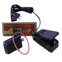 MOTEUR DE MACHINE À COUDRE UNIVERSELLE PROFESSIONNELLE POUR LA MAISON ET PÉDALE DE COMMANDE 120W
