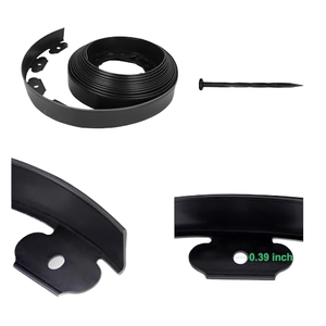 Bordure de jardin Taurus prête à être expédiée, facile à installer sans creuser, séparateur de pelouse durable pour les jardins, décoration extérieure - Product Image 3